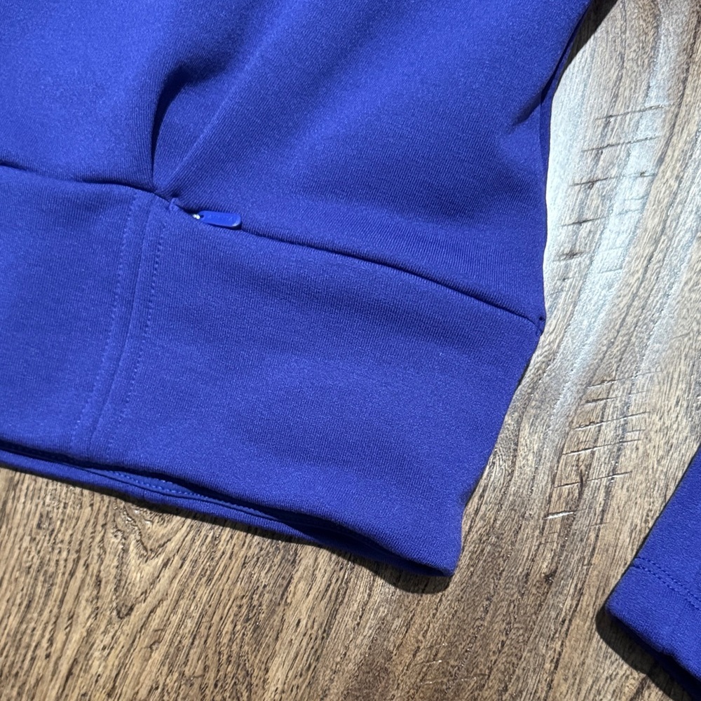 Athleta Women's Purple Quarter-Zip Sz S - Picture 3 of 4